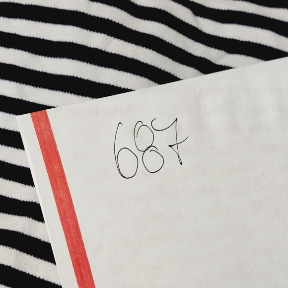 U.S. Polo Assn. Black & White Striped Short Sleeve Polo Shirts 687 - Picture 7 of 7